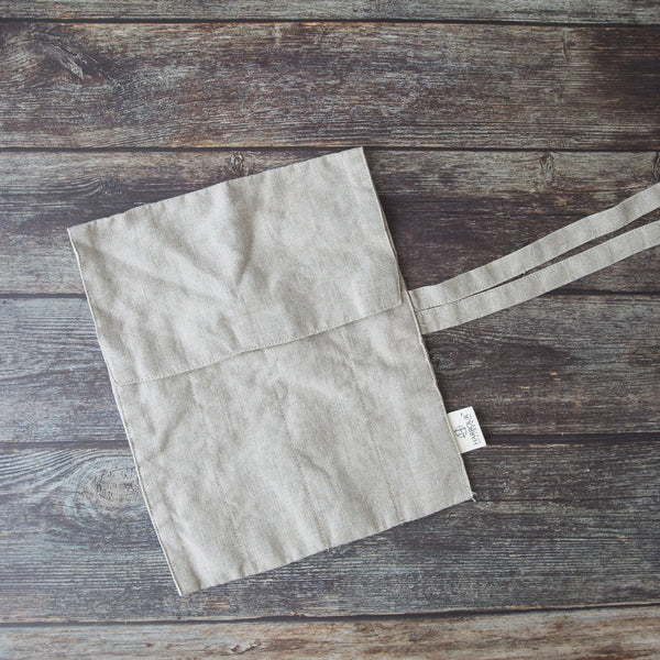 100% Linen Cutlery Wrap