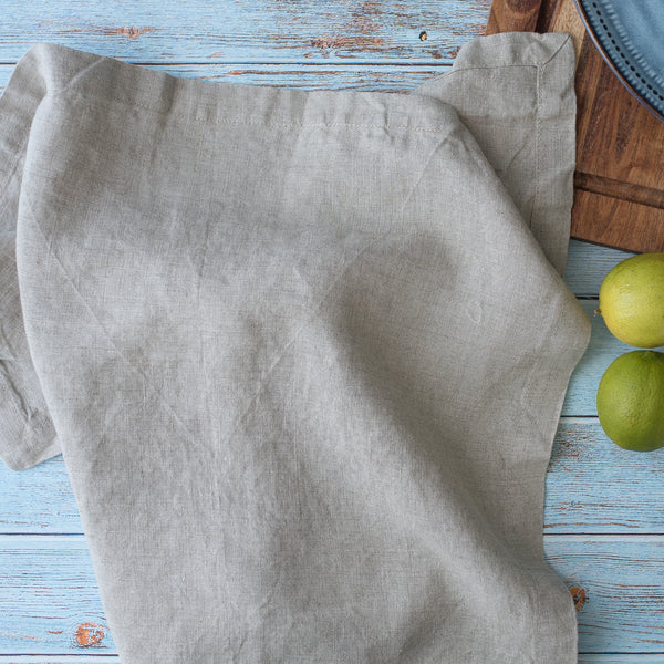 100% Linen Tea Towel