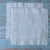 Pure White 100% Linen Cocktail Napkinson a wooden surface