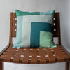 Natural linen cushion cover with soft texture, perfect for coastal and modern home décor