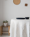 Nature Stripe 100% linen tablecloth
