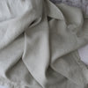 Natural 100% linen swaddle blanket soft breathable baby wrap